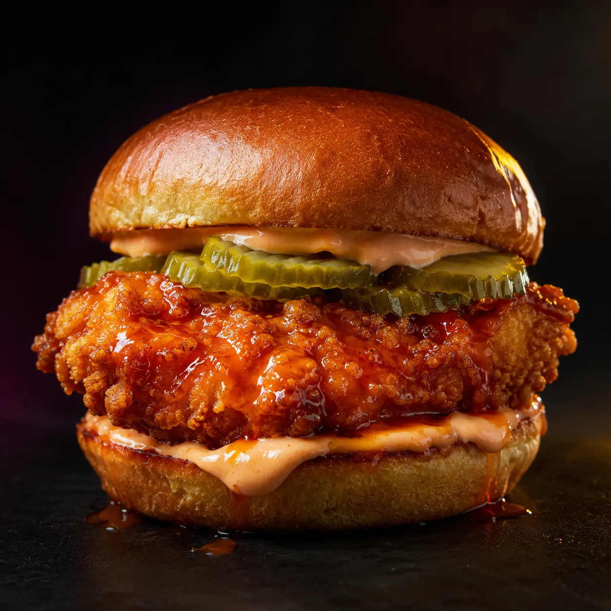 Pollo crujiente picante