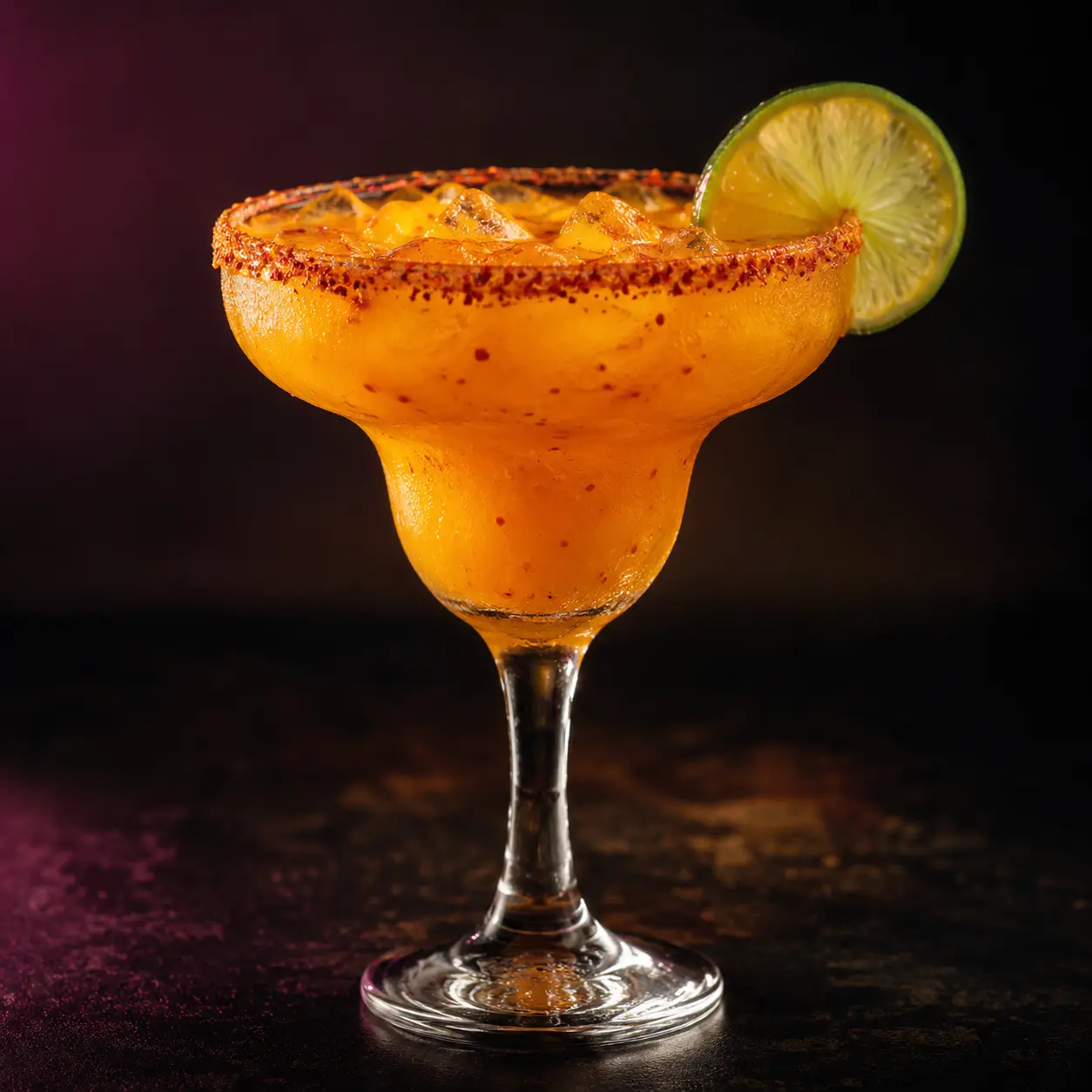 Margarita de mango y chili