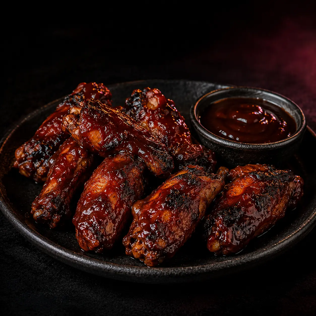 Wings BBQ ahumadas