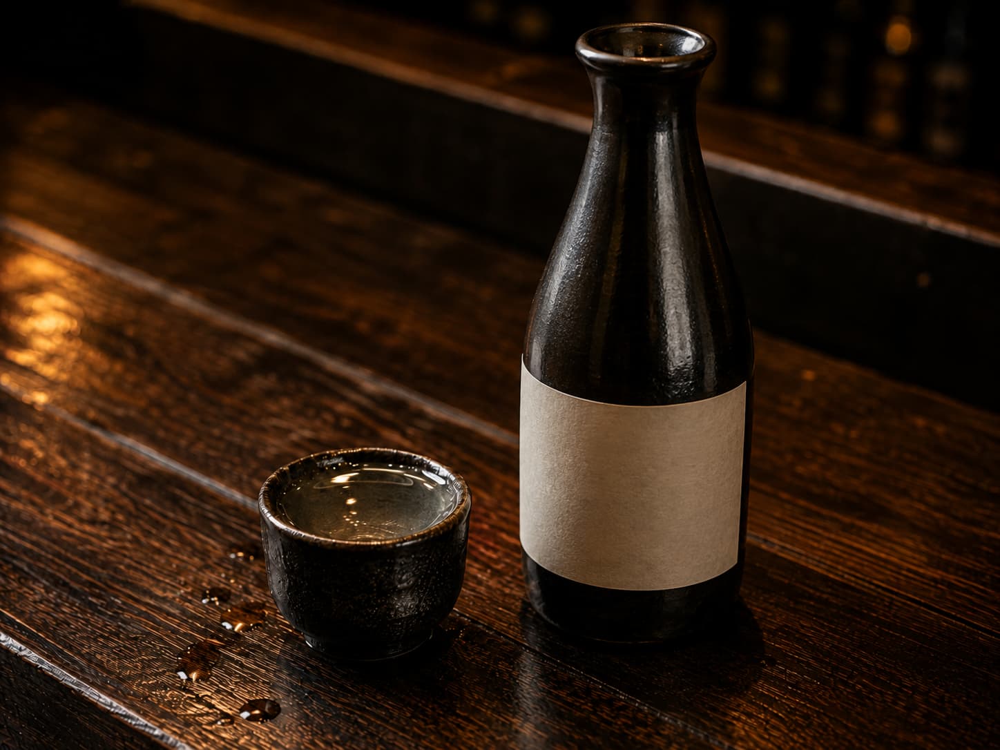 Sake junmai (copa)