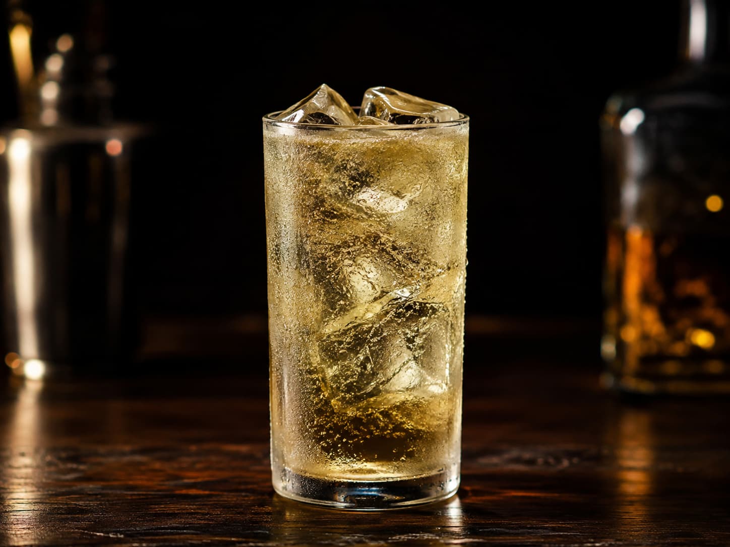Highball japonés (whisky & soda)