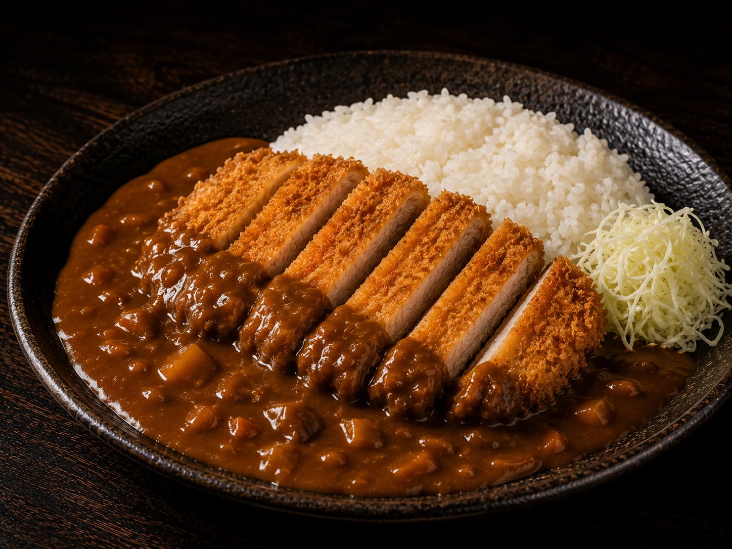 Katsu curry de cerdo