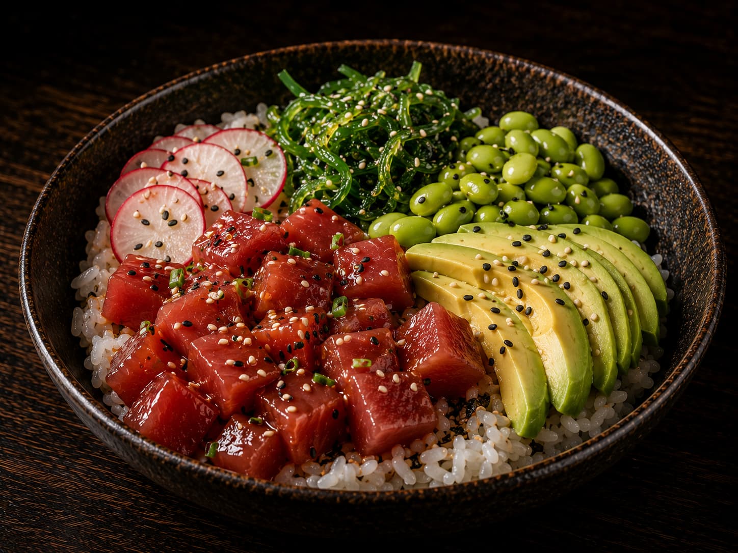 Poké de atún