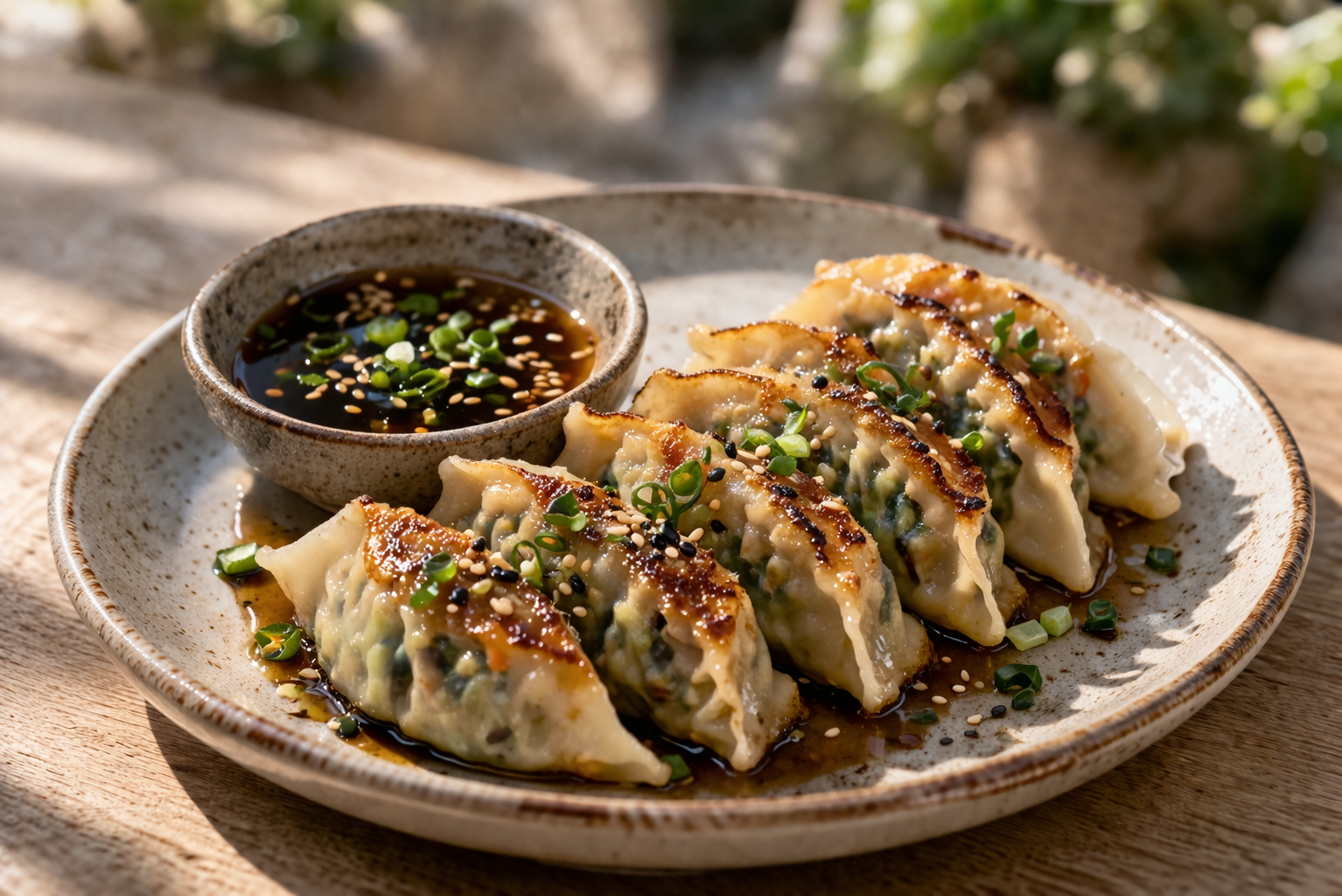 Gyozas vegetales (6 uds.)