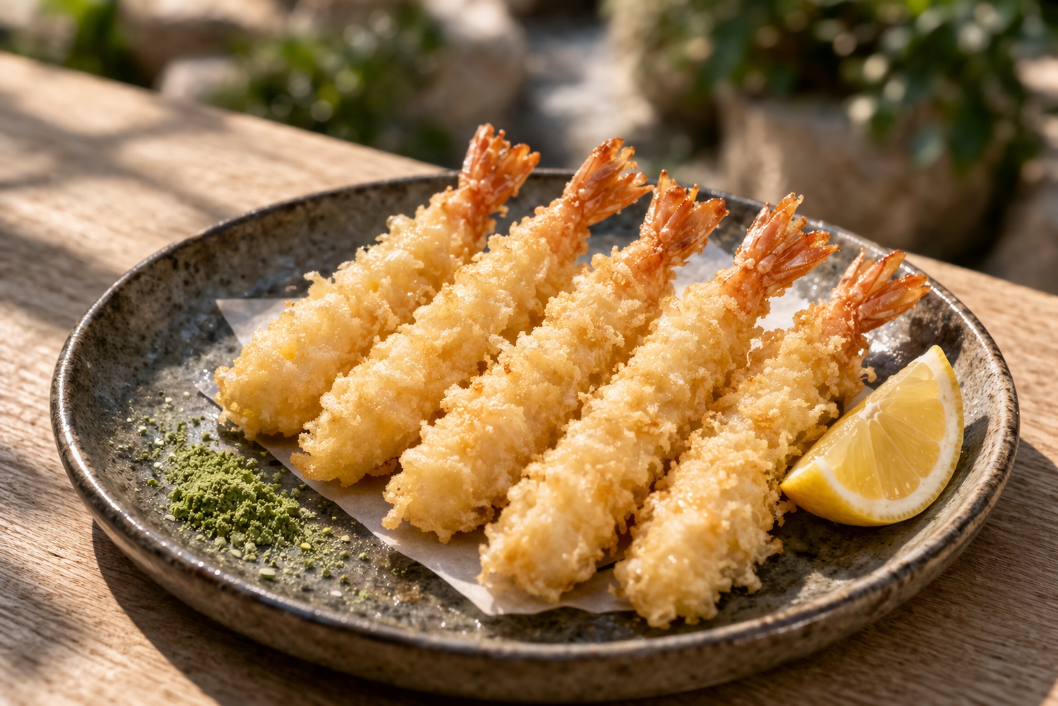Ebi tempura (5 uds.)