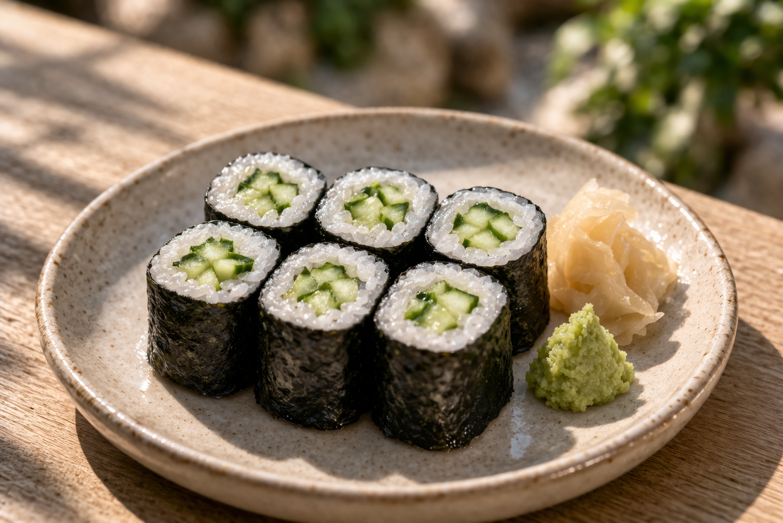 Hosomaki de pepino (6 uds.)