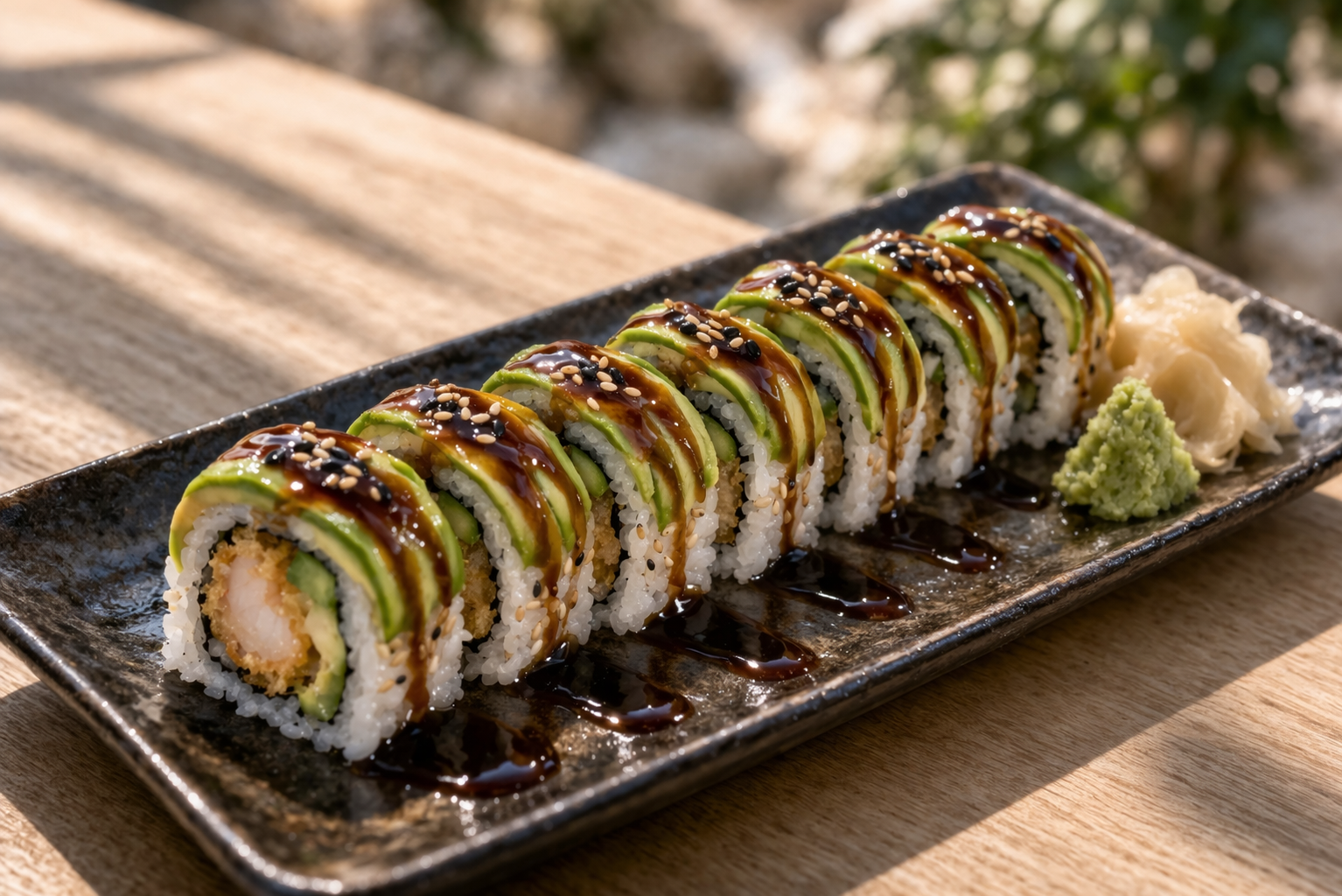 Dragon roll (8 uds.)
