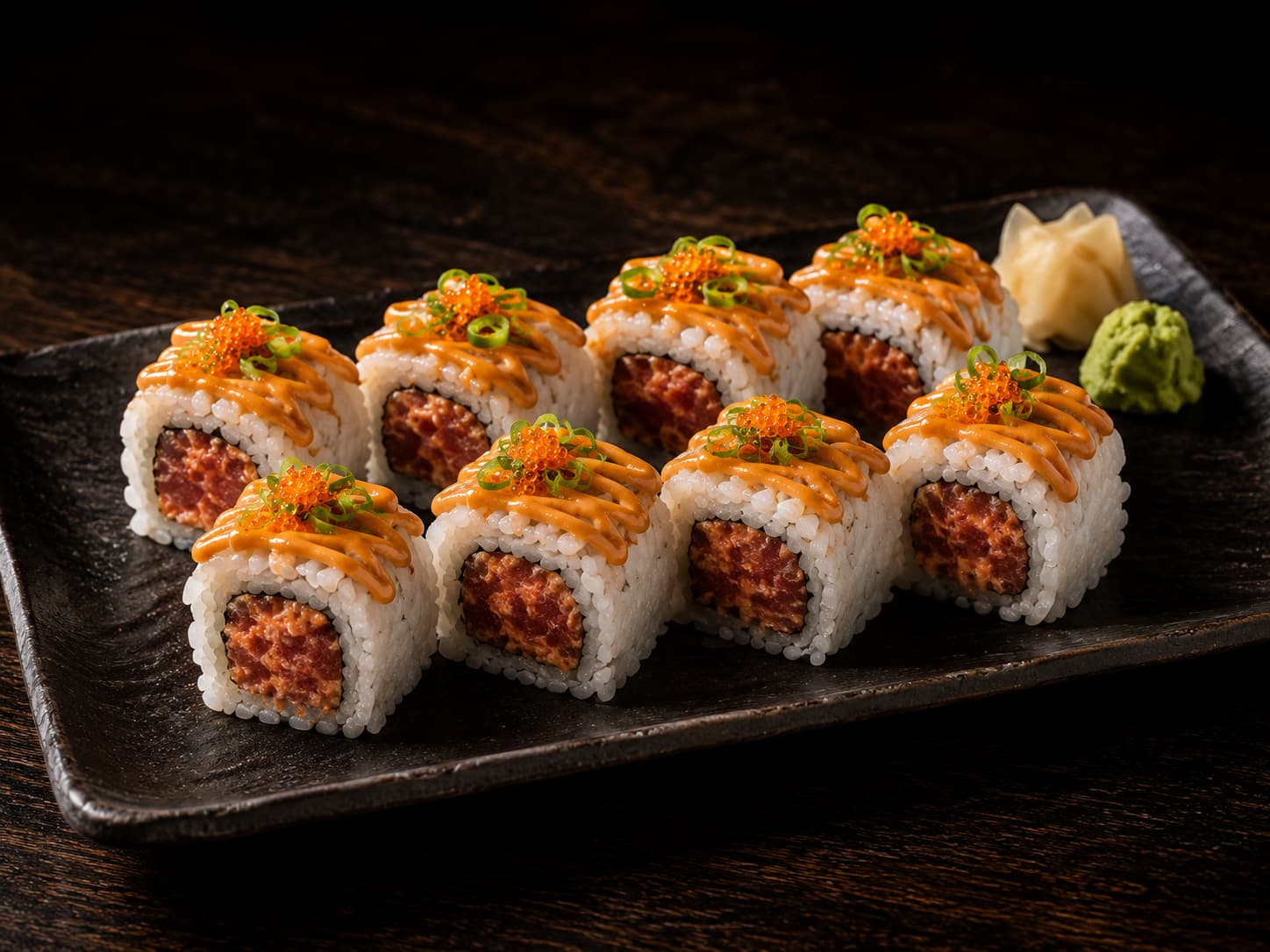 Spicy tuna roll (8 uds.)