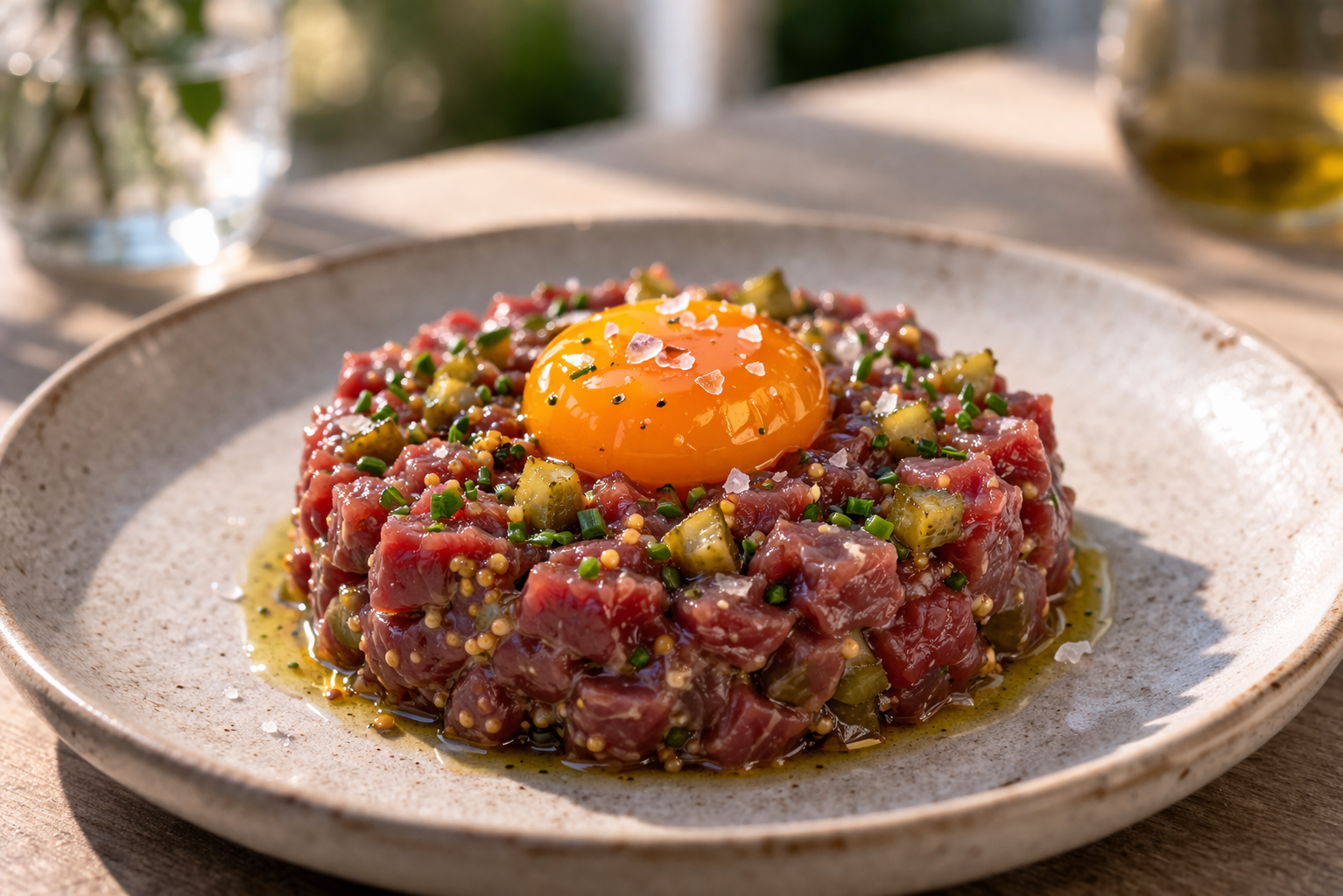 Tartar de ternera asturiana