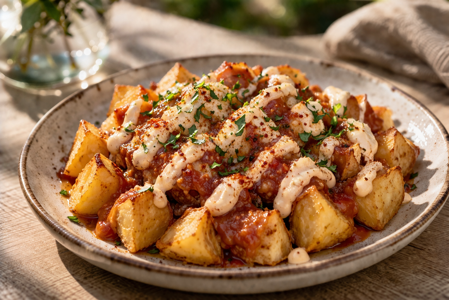 Patatas bravas taberna